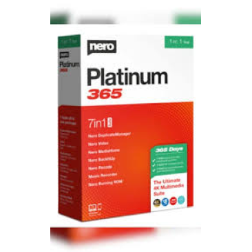 Nero Platinum 365 EU Key (1 Year / 1 PC) Nero Platinum 365 EU Key (1 Year / 1 PC)